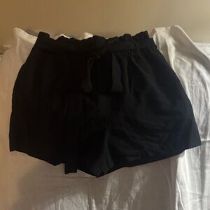 Have Women's High Waist Black Shorts